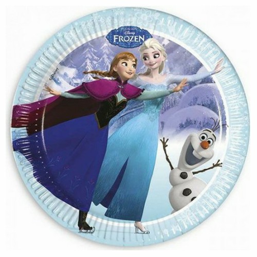 Frozen-Elsa-Anna-Olaf%20Karlar%20Ülkesi%20Tabak%20(8%20Adet)