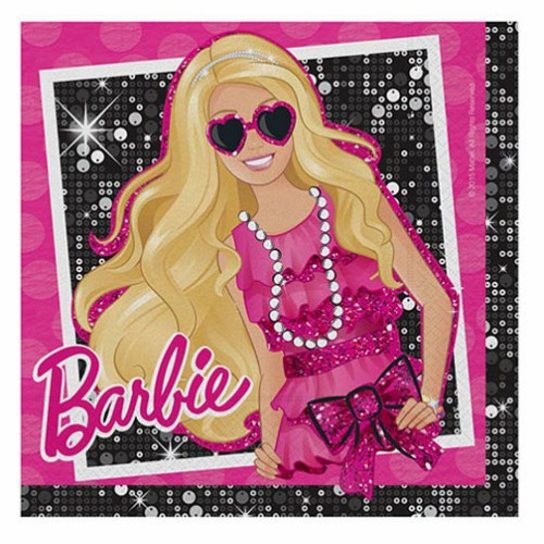 Barbie%20Peçete%20(16%20Adet)