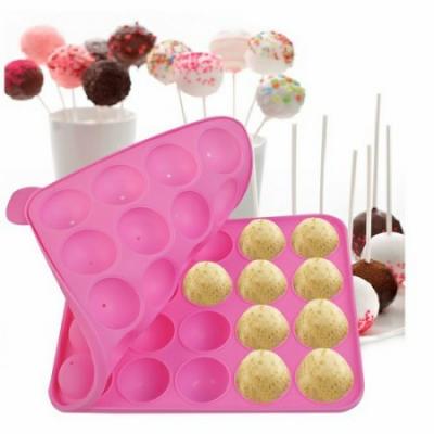 Silikon Cake Pops-Kekpops-Çikolata Topu Kalıbı