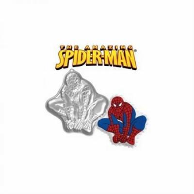 Alüminyum Spiderman-Örümcek Adam Şekilli Pasta-Kek Kalıbı