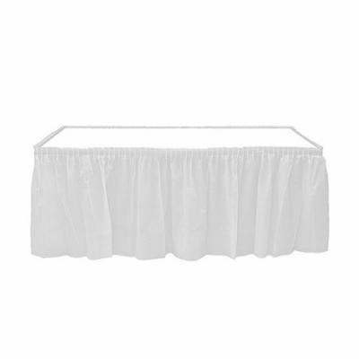 Beyaz Masa Eteği (75 x 426cm)