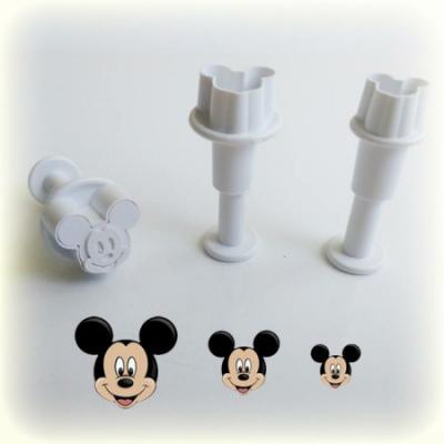Minik Mickey Mouse-Sevimli Fare Basmalı Kopat 3’lü Set