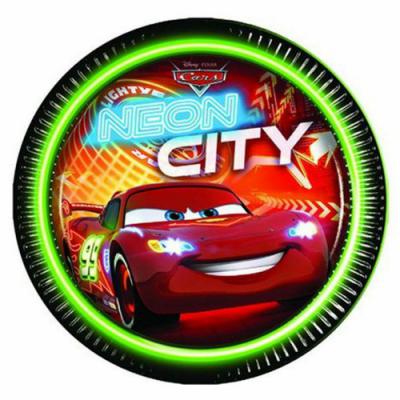 Cars-Neon City Tabak (8 Adet)
