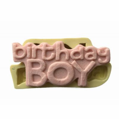 Birthday Boy-Erkek Doğum Günü Yazılı Silikon Kalıp