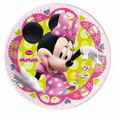 Minnie Mouse Tabak Pembe Renk (8 Adet)