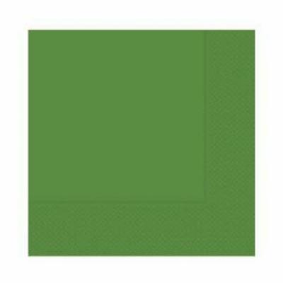 Koyu Yeşil Renk Kağıt Peçete (20 Adet)