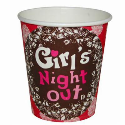 Girls Night Out Pembe Karton Bardak (8 Adet)