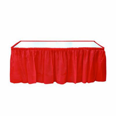 Kırmızı Masa Eteği (75 x 426cm)