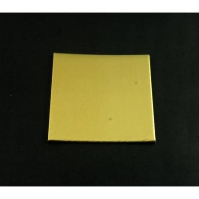 Gold Kare Tek Kişilik Pasta Altlıkları 5.AD 10x10cm
