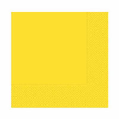 Sarı Renk Kağıt Peçete (20 Adet)