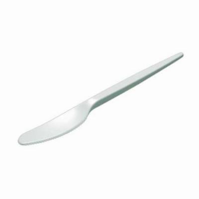 Beyaz Renk Plastik Bıçak (25 Adet)